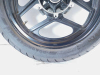 1986 & 1987 Kawasaki Ninja 1000 1000R ZX1000 GPZ Black Front Wheel Rim & Tire - C3 Cycle