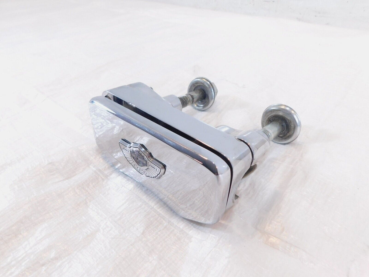 Harley Davidson Softail Custom 100th Anniversary Handlebar Riser Clamp Brackets - C3 Cycle