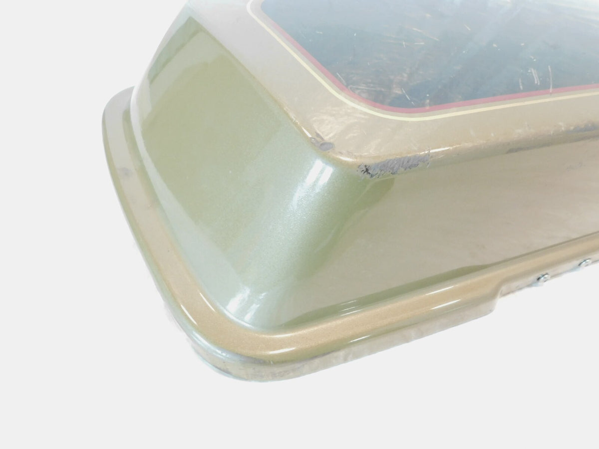 Harley Davidson Touring Road King & Electra Glide Green Left Saddlebag Cover Lid - C3 Cycle