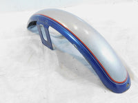 Harley Davidson Sportster 883 & 1200 Silver & Blue Front Wheel Cover Fender - C3 Cycle