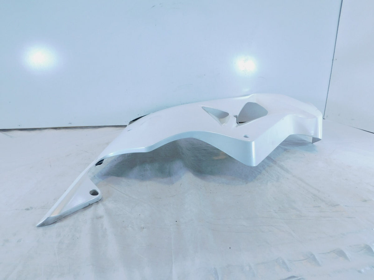 2006 Honda Interceptor VFR800 VFR800A ABS White Front Left Side Fairing -Cracked - C3 Cycle