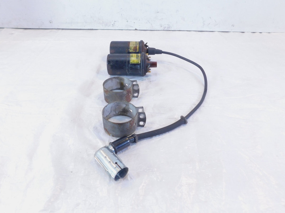 BMW Airhead R100 R60 R75 R90 R100RT Bosch Engine Motor Ignition Coils & Brackets - C3 Cycle