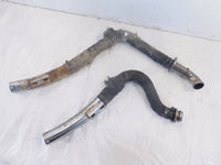 Harley Davidson Dyna Super Glide & Low Rider Chrome Exhaust Header Pipe System - C3 Cycle