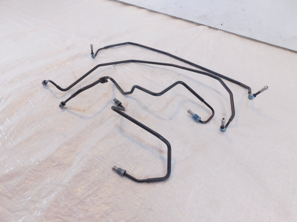 2006-2014 BMW F800R F800ST Black Front/Rear ABS Break Control Circuit Pipe Lines - C3 Cycle