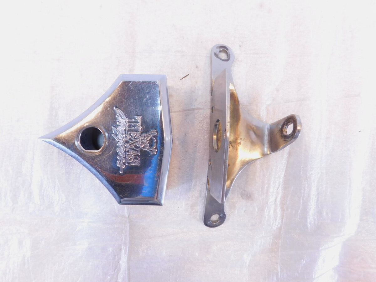2002 American IronHorse Texas Chopper Classic Chrome Ignition Switch Cover - C3 Cycle