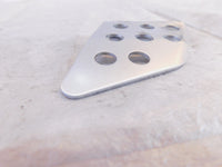 Honda CBR600RR CBR600RA CBR600 Silver Front Right Footrest Peg Foot Guard Shield - C3 Cycle