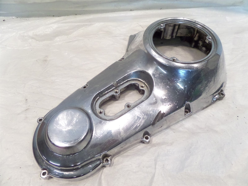 01 2001 Indian Gilroy Scout Dry Clutch Chrome Outer Primary Left Engine Cover