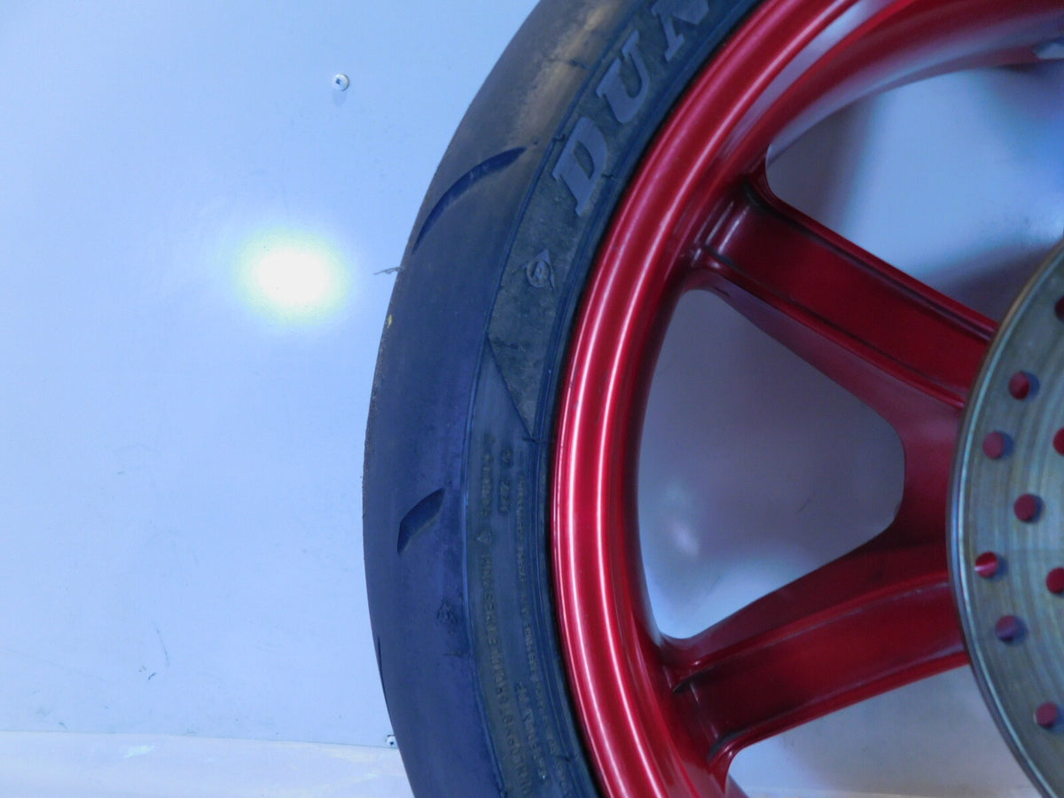 Buell XB9R XB12R Firebolt & Lightning & 1125 Red Mag Rear Wheel Rim & Tire - C3 Cycle