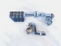1986 86 Honda VT1100 VT1100C Shadow 1100 Chrome Highway Peg Footrest Footpegs - C3 Cycle