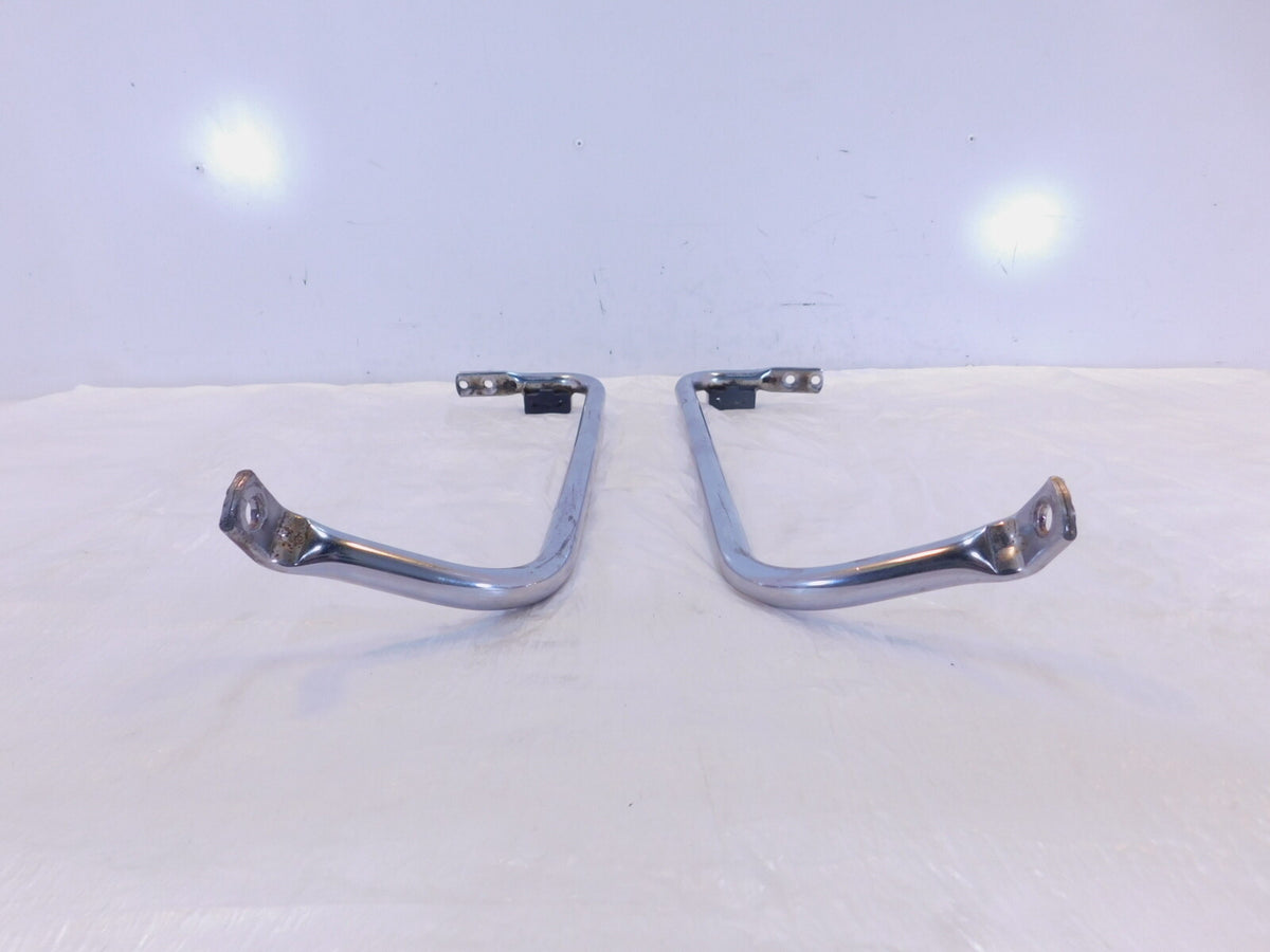 Harley Davidson Road King & Street Glide Left & Right Chrome Saddlebag Bracket - C3 Cycle