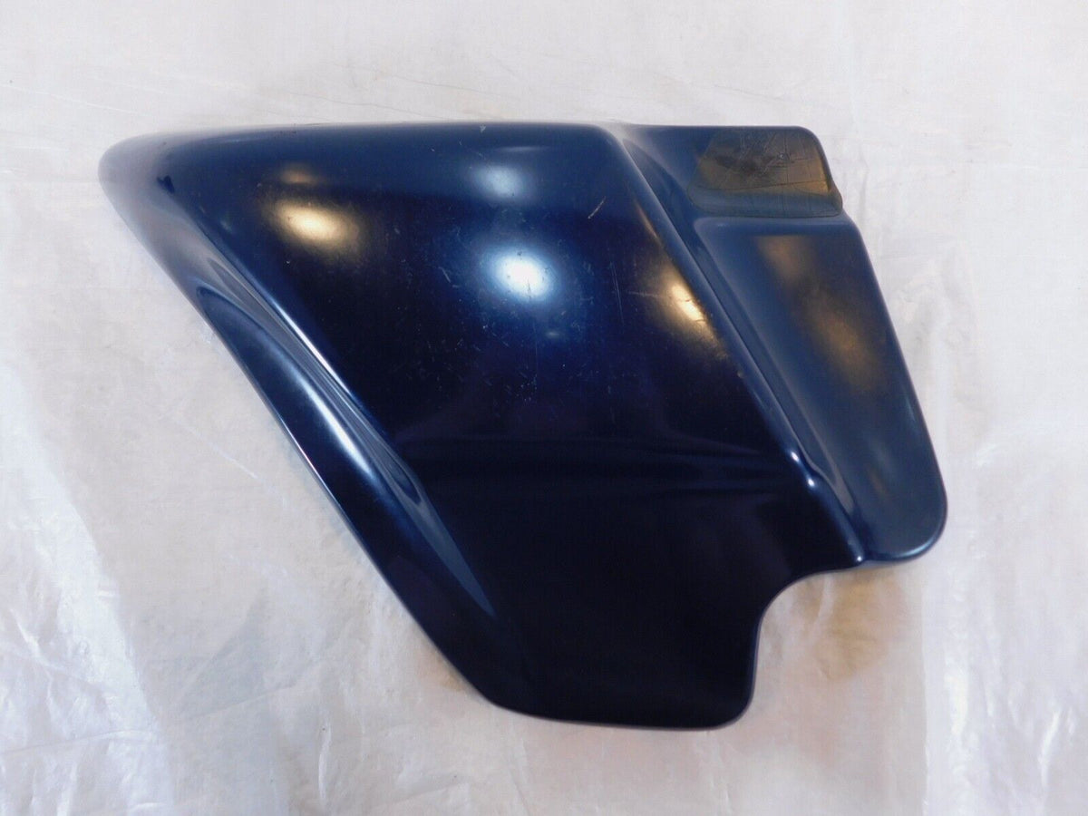 Harley Touring Road King Electra Glide Ultra Classic Blue Left Side Cover