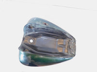 Yamaha V-Star 650 XVS650 Classic Green Gas Petrol Fuel Tank Reservoir - Dented - C3 Cycle
