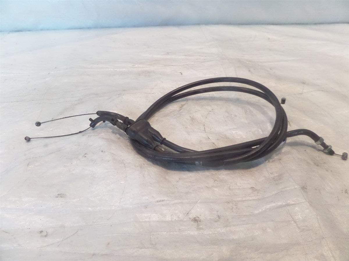 2006-2012 Yamaha FJR1300 FJR1300A AE Handlebar Open/Close Throttle Cable Lines - C3 Cycle