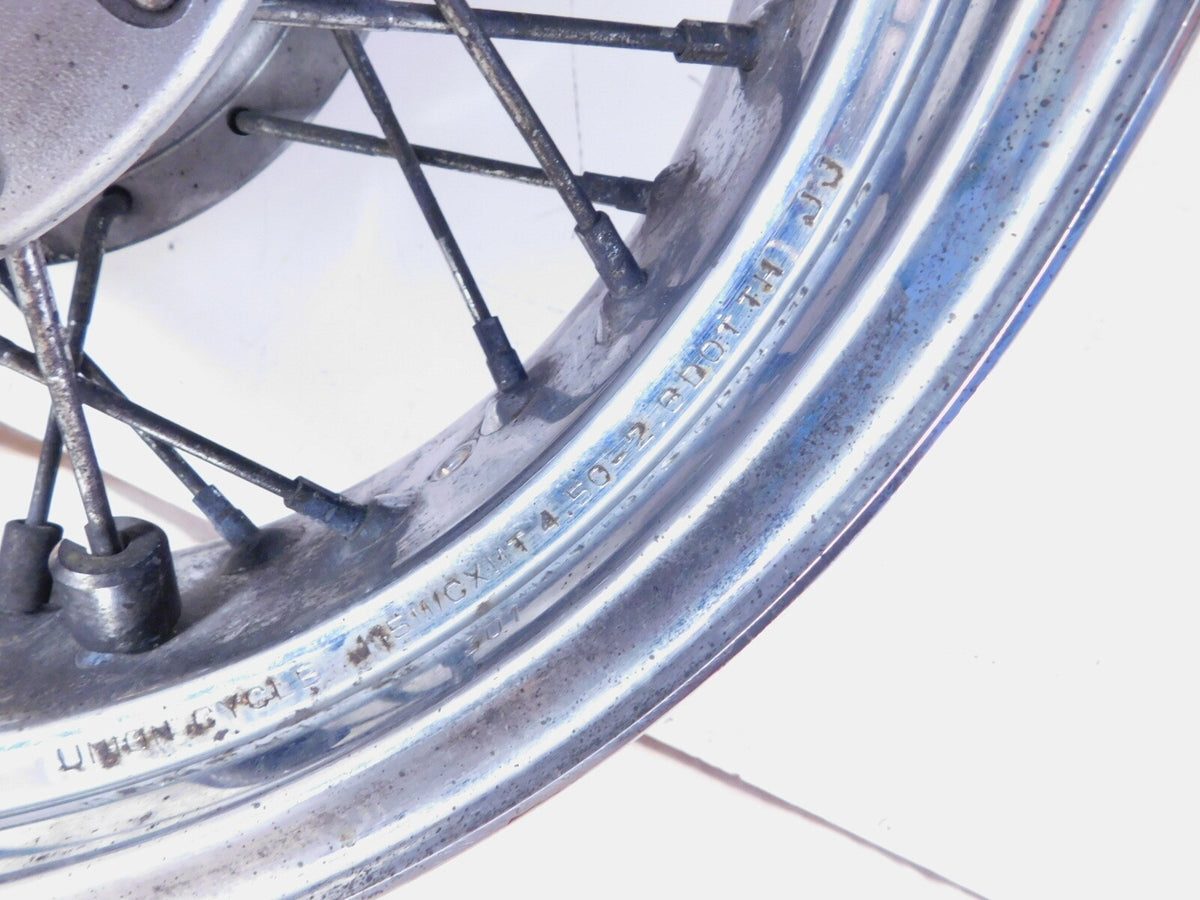 2007-2023 Kawasaki Vulcan VN900 Classic LT Laced Spoked Rear Wheel Rim (15x4.5) - C3 Cycle