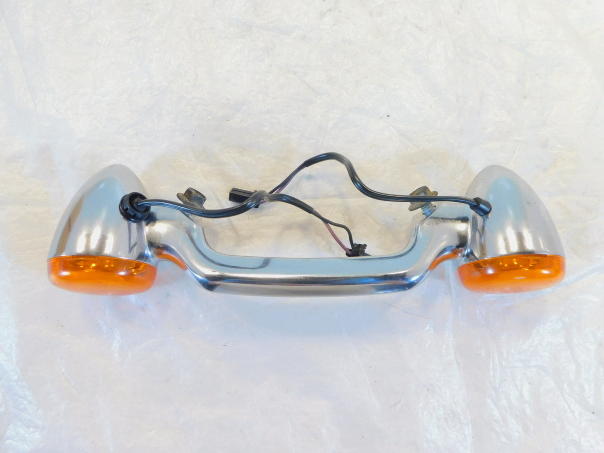 Harley Davidson Touring FLHX Street Glide Rear Fender Turn Signal Indicator Bar