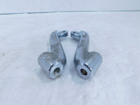 Harley CVO Street Electra & Road Glide Front Chrome Footboard Mount Brackets - C3 Cycle