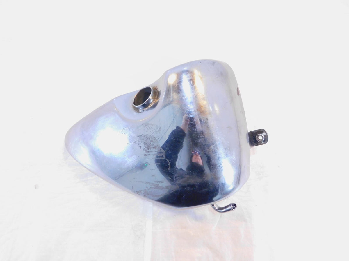 Harley Davidson Sportster 883 1000 1100 & 1200 Reservoir Oil Tank Bag - Chrome - C3 Cycle