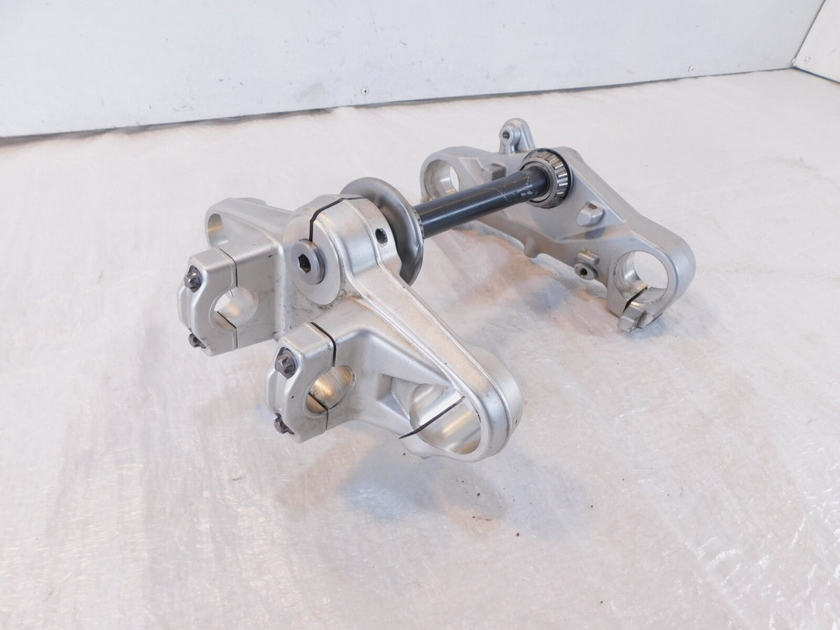 2009-2014 BMW F800R F800 R Silver Front Fork Steering Stem Triple Tree Bridge - C3 Cycle