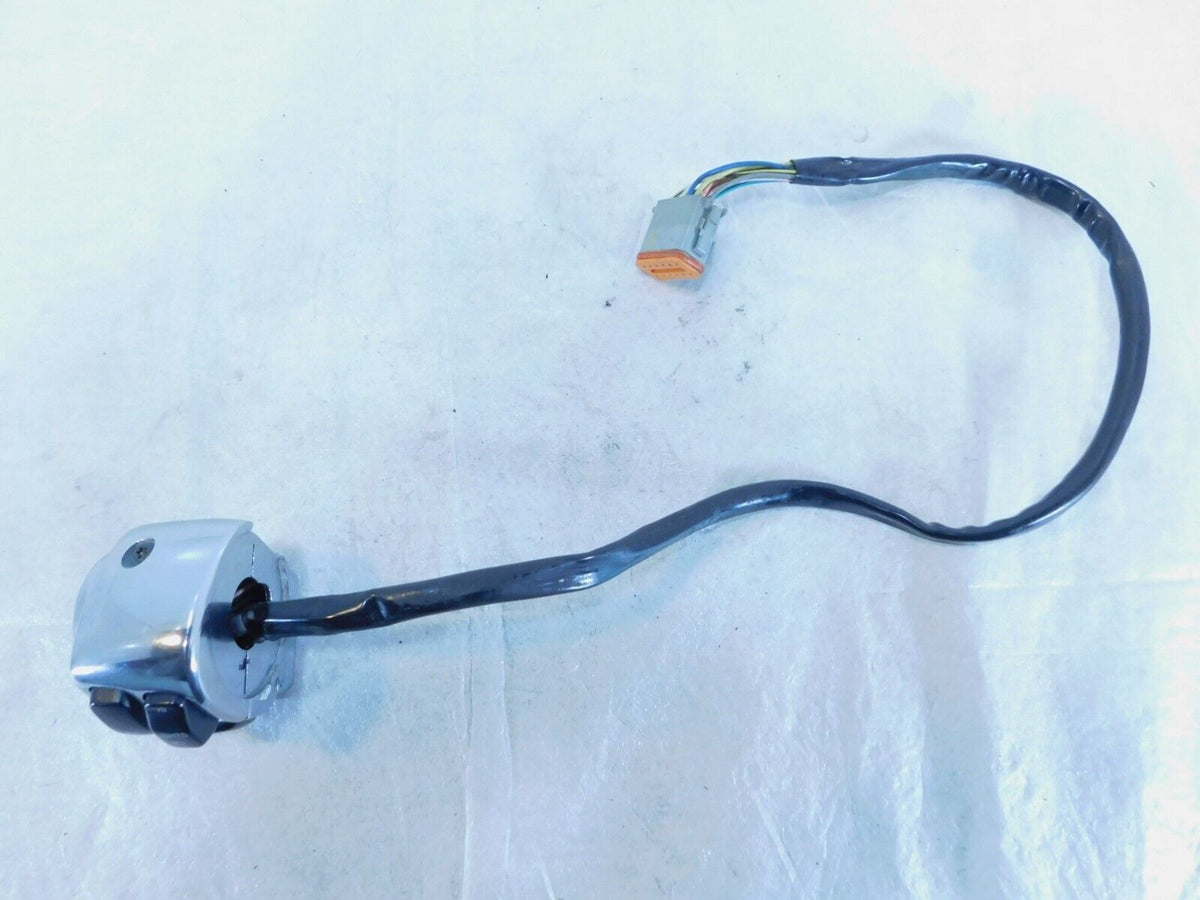 Harley Electra Glide Left Handlebar Horn Lights Hi Low Switches w/ Radio Volume - C3 Cycle