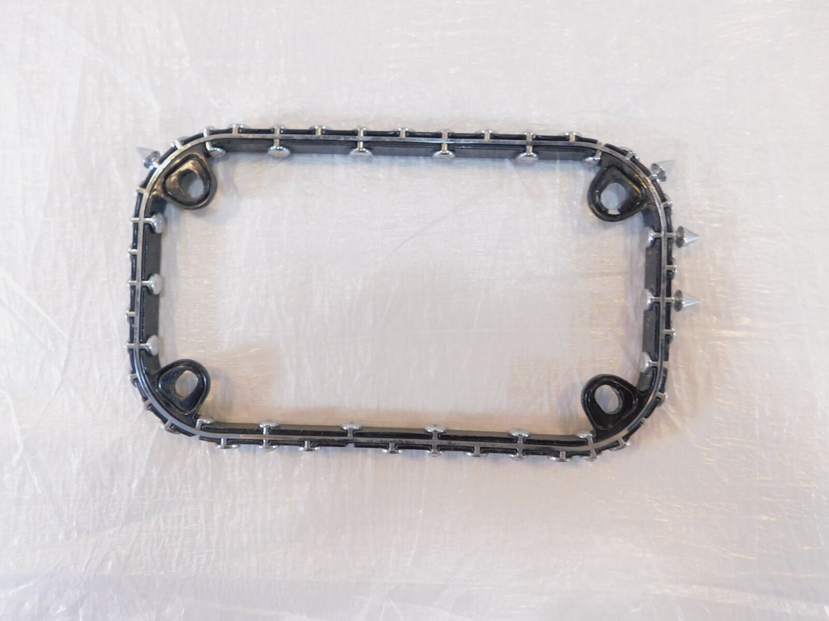 Honda Shadow 1100 VT1100C2 Sabre Studded Rear Tail License Plate Tag Frame Trim - C3 Cycle