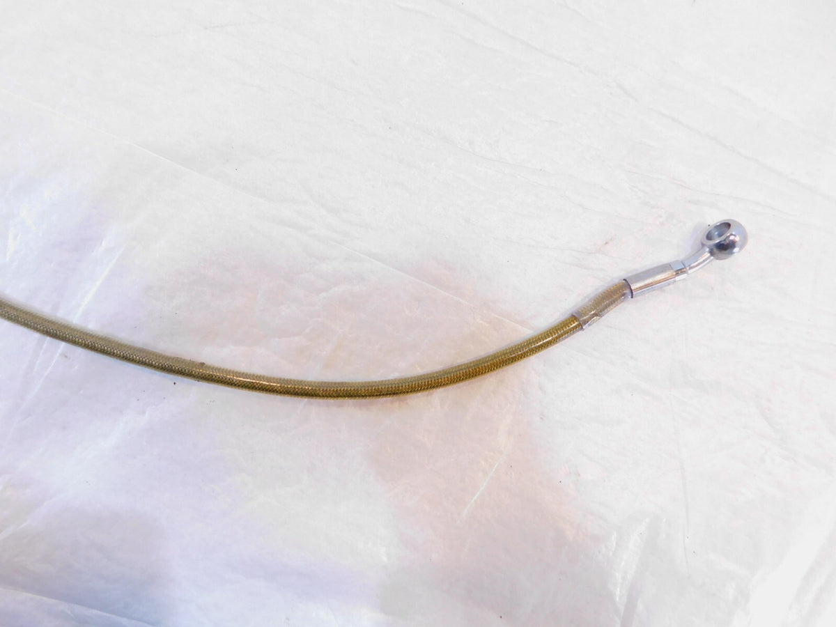 Harley Davidson Sportster 883 Hugger & 1200 Braided Front Brake Line Hose - C3 Cycle