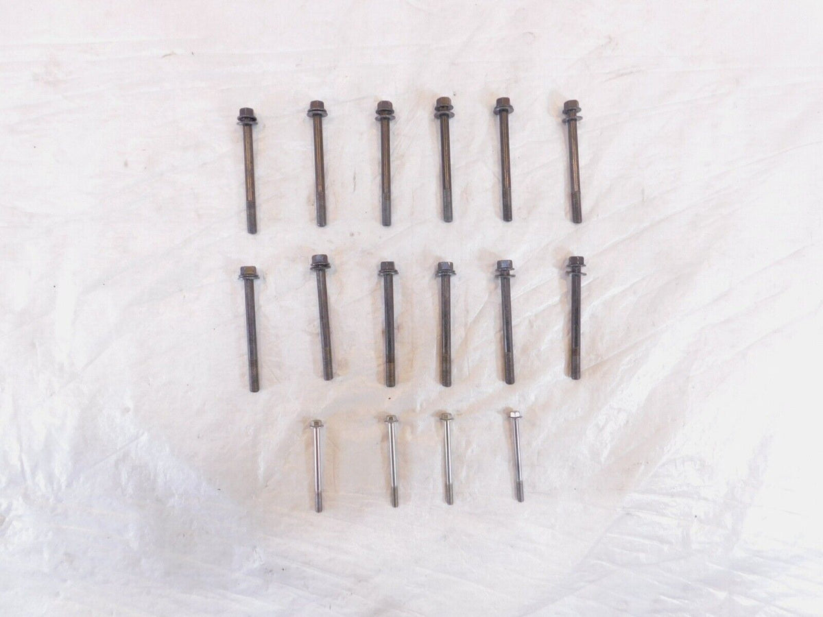 Honda Interceptor 800 VFR800 VFR800A ABS Cylinder Head Cover Mount Flange Bolts - C3 Cycle
