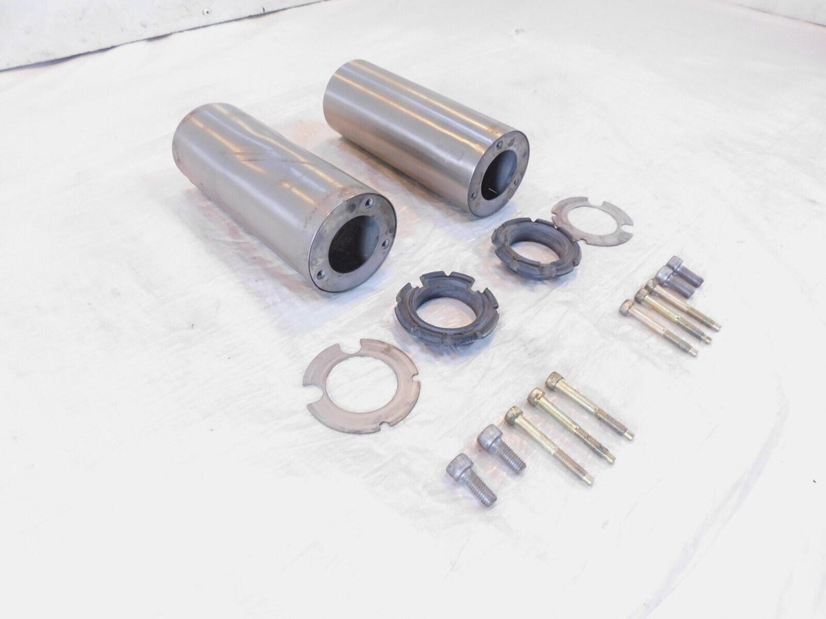 Yamaha V-Star XVS1100 1100 Classic Lower Front Fork Cover Tubes Guards & Spacers - C3 Cycle