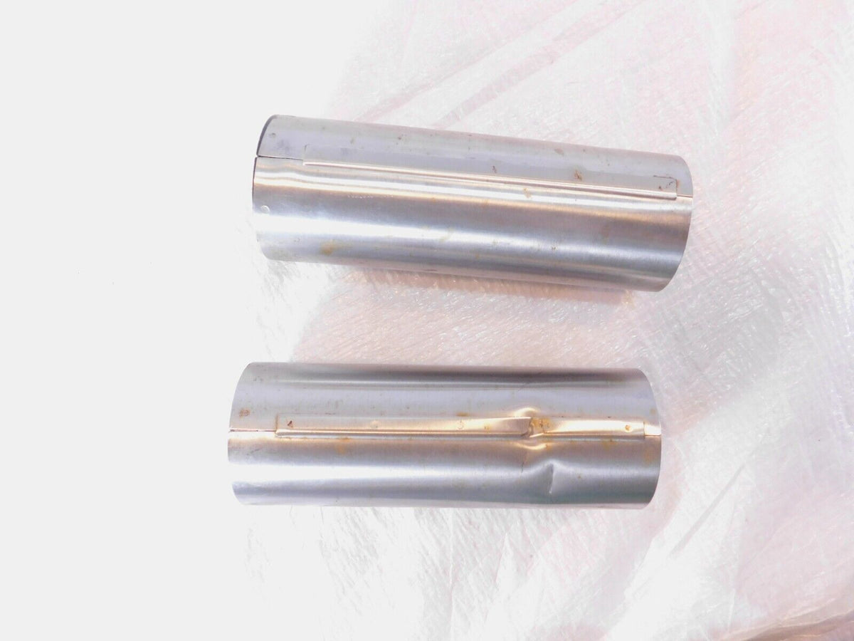 Yamaha V Star 650 Classic Silverado XVS650 Front Fork Tube Lower Cover Tins - C3 Cycle
