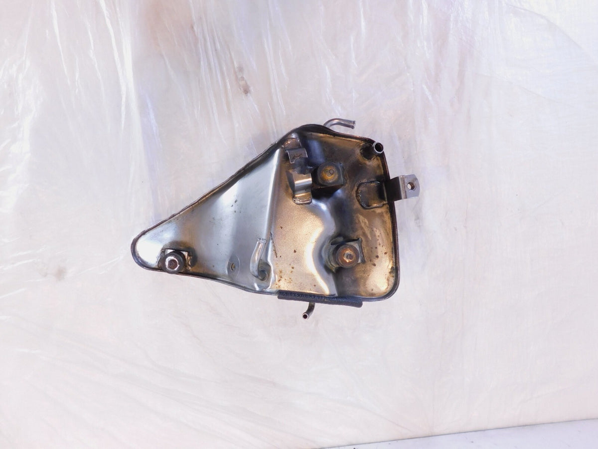 Harley Davidson Sportster 883 1000 1100 1200 Chrome Black Oil Reservoir Tank Bag - C3 Cycle