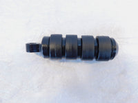 One Harley Touring FXR Dyna Sportster & Softail Black ISO Peg Footpeg Footrest - C3 Cycle