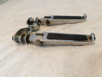 Harley Electra Glide Street Glide Road King Highway Footrest Pegs & Mount Clamps