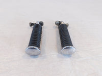 Harley Touring FXR Dyna Sportster & Softail Black Rubber Footpegs Footrests
