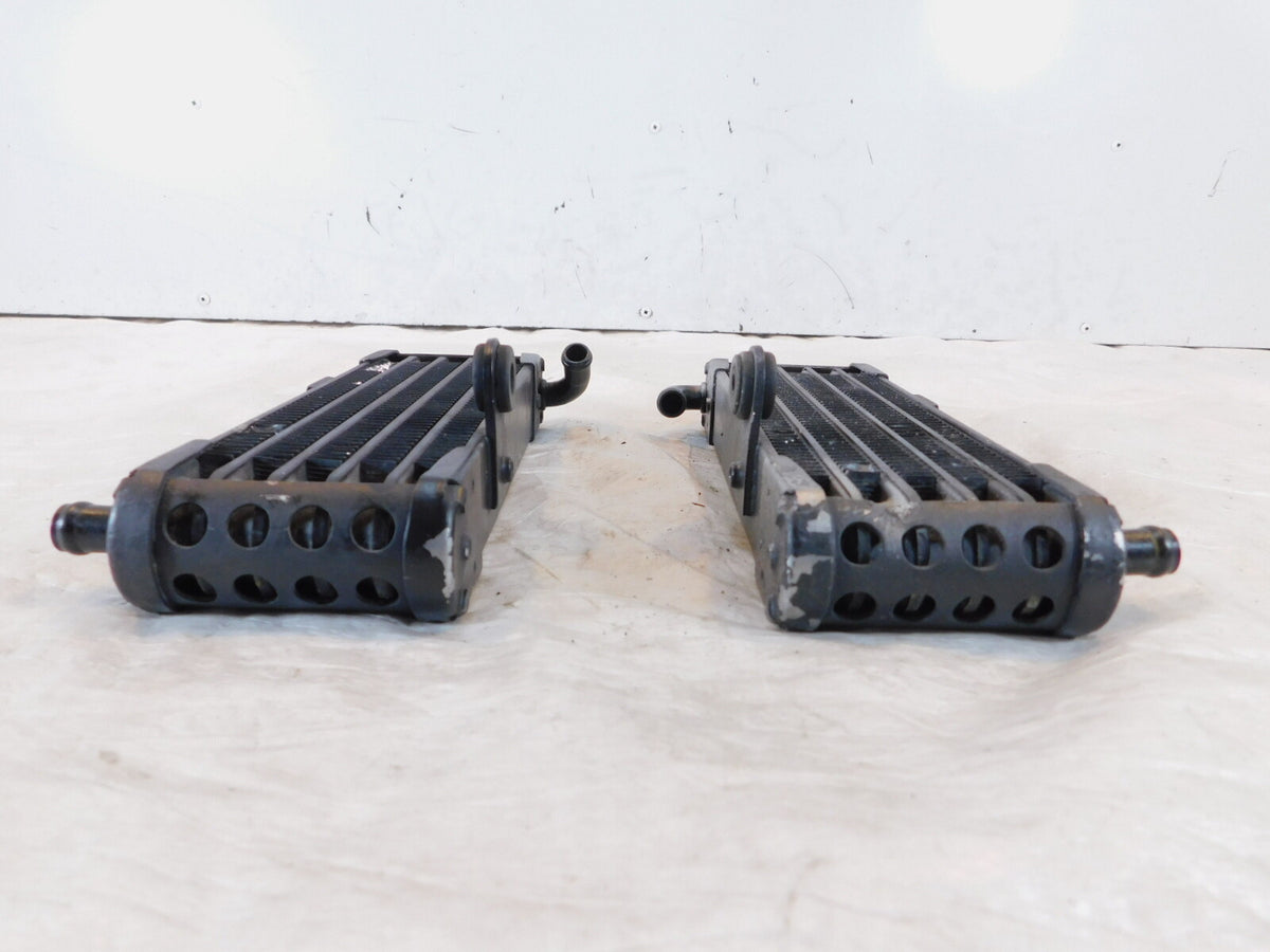 Aprilia RSV1000R RSV 1000 Tuono R Black Left & Right Engine Motor Oil Coolers - C3 Cycle