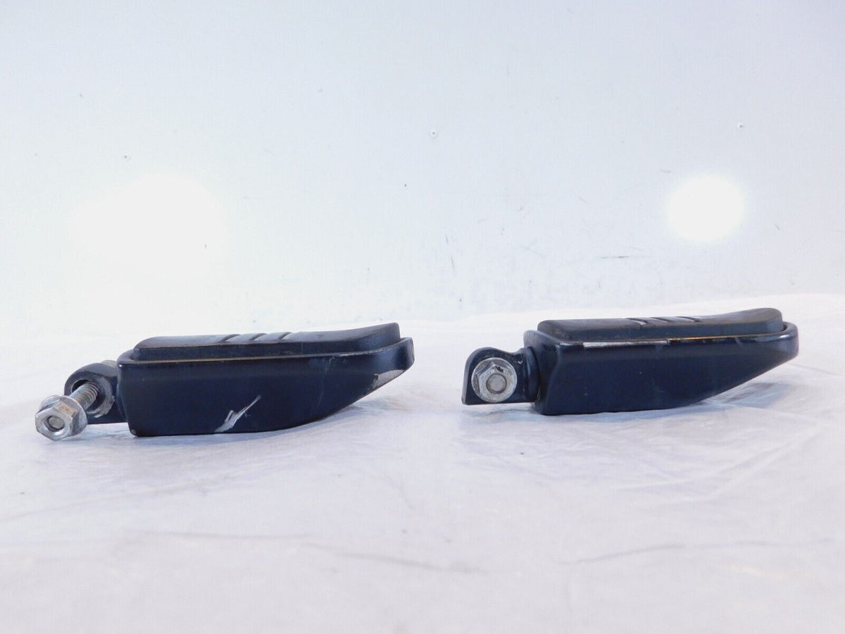 Harley Touring FXR Dyna Sportster & Softail Metal & Rubber Footpegs Footrests - C3 Cycle
