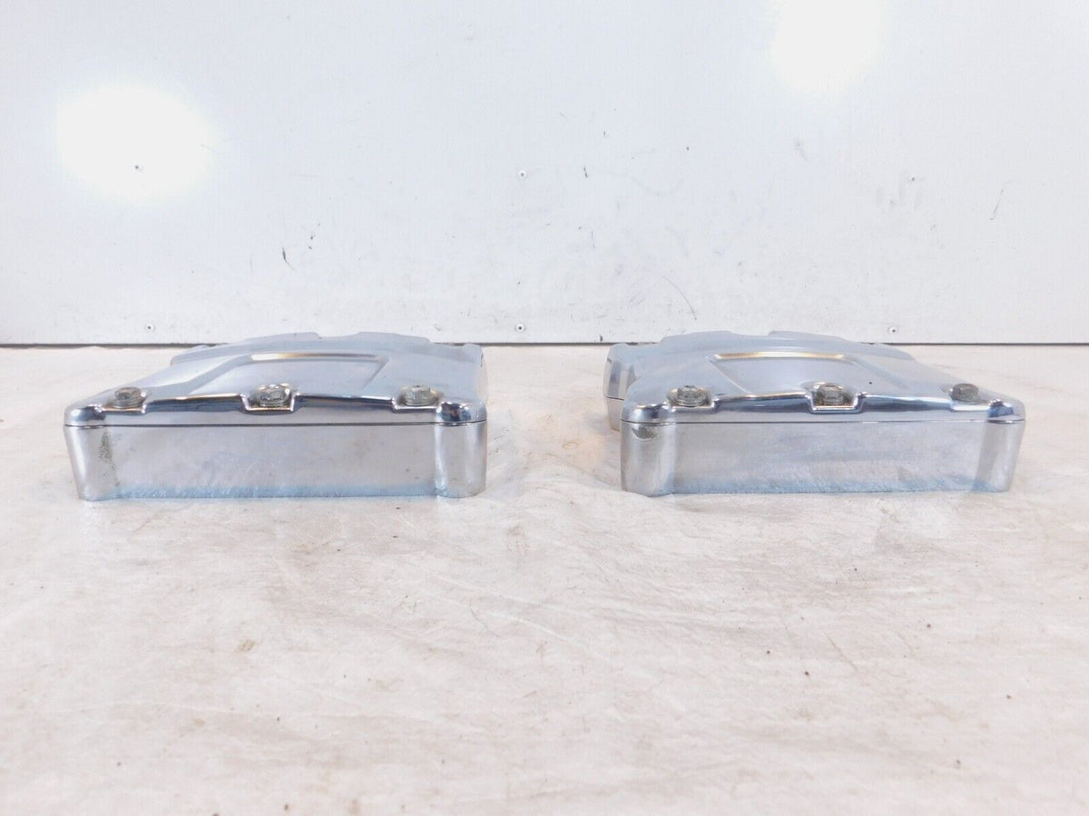 Harley Davidson Road King Dyna & Softail Chrome Cylinder Head Top Rocker Boxes - C3 Cycle