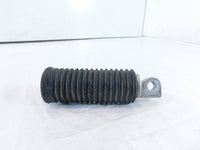 Harley Touring FXR Dyna Sportster & Softail Single Black Rubber Footpeg Footrest - C3 Cycle