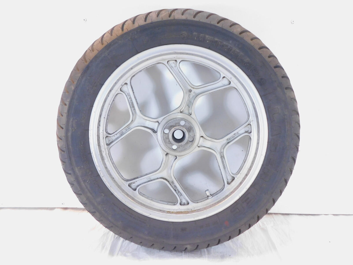 BMW K100 K100LT K100RS & K75 K75S K75RT K75T Silver Cast Rear Wheel Rim 2.75x17" - C3 Cycle