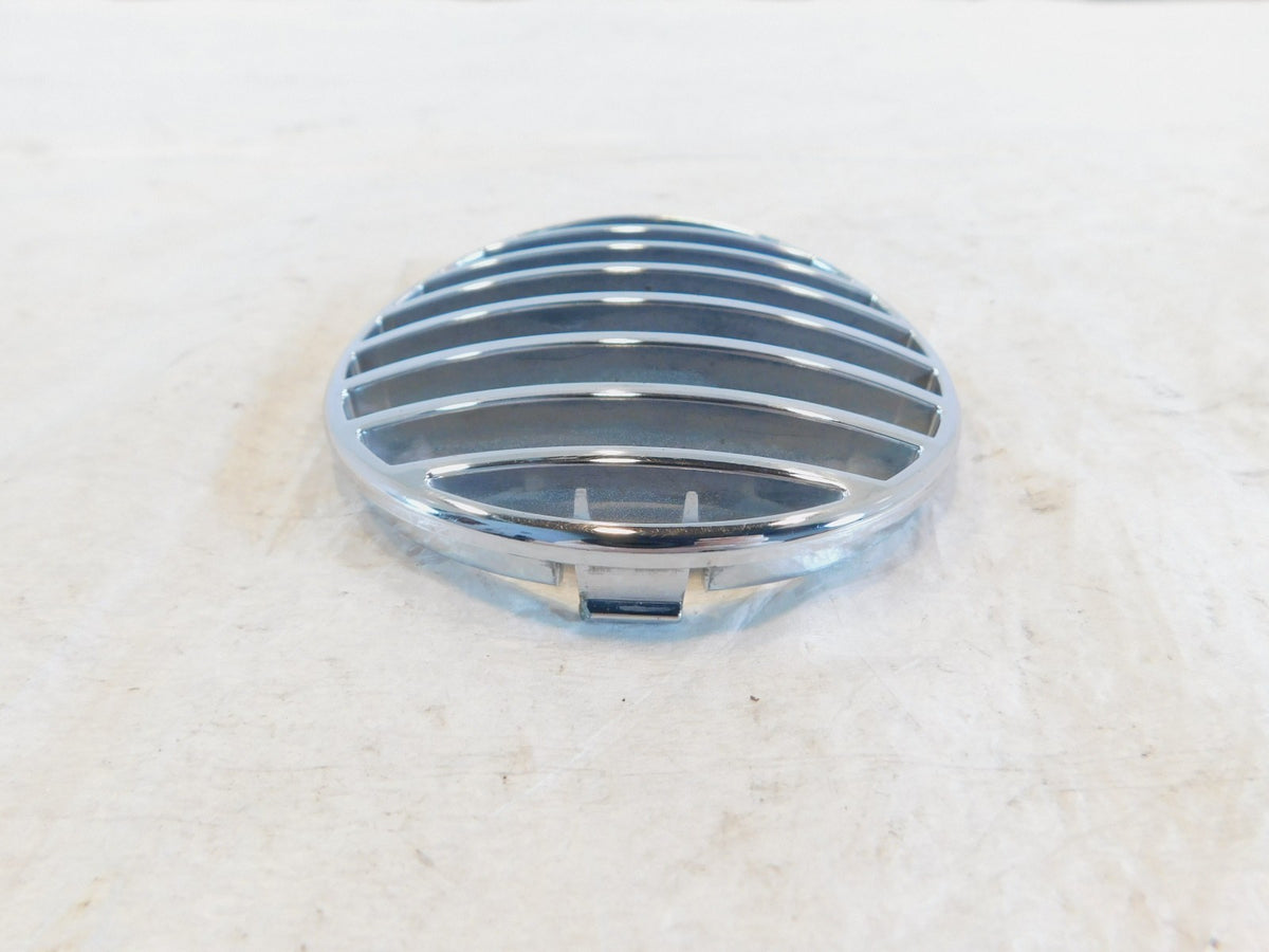 Piaggio Vespa LX LXV 50 125 150 Chrome Front Steering Column Cover Plug - C3 Cycle