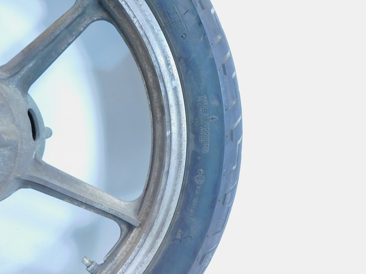 1984-1999 Yamaha Virago 1000 1100 XV1000 XV1100 Yellowish Front Wheel Rim & Tire - C3 Cycle