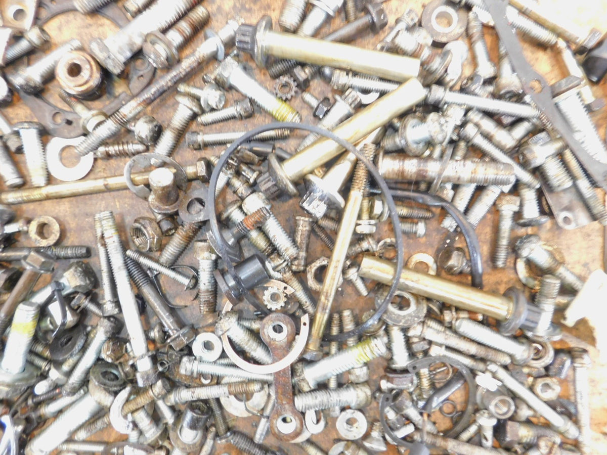 Harley Davidson Sportster XL1200 Custom Engine Nuts Bolts Brackets Parts Box Lot - C3 Cycle