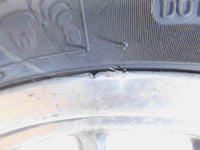 2008-2012 Harley Davidson Dyna Low Rider FXDL Silver Cast Front Rim Wheel - BENT - C3 Cycle