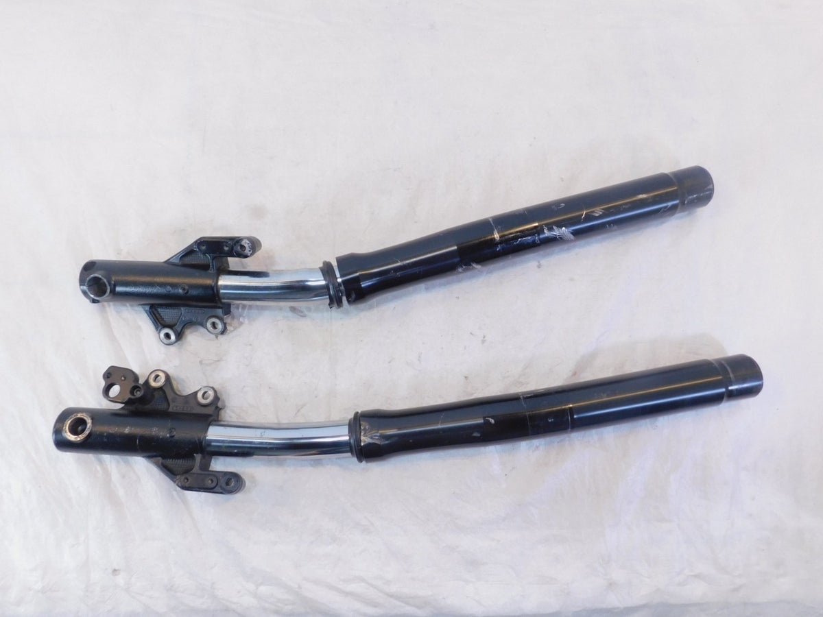 2015-2017 Victory Magnum Left & Right Fork Leg Tube Suspension Shocks -Bent - C3 Cycle