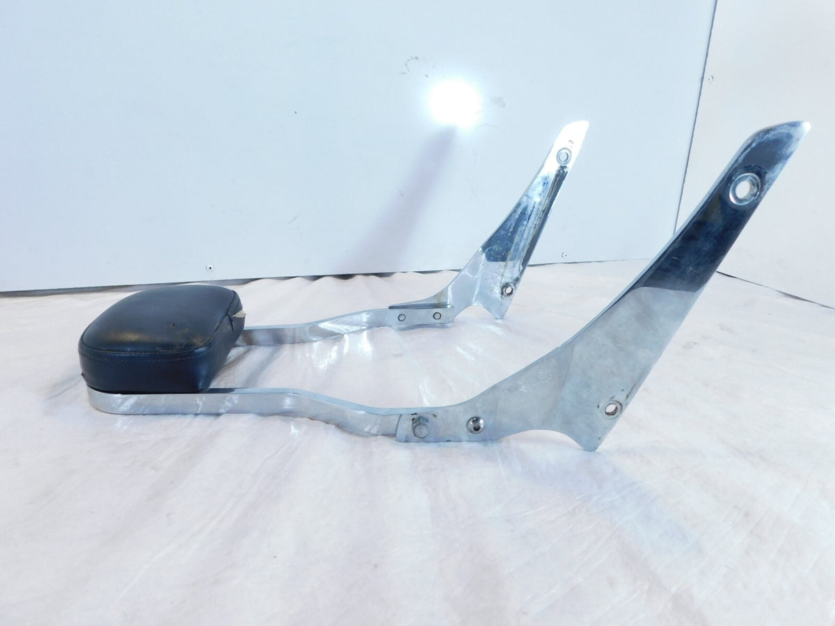 Honda VTX1300 VTX1300R VTX1800 Rear Passenger Backrest Sissybar Cushion & Mounts - C3 Cycle