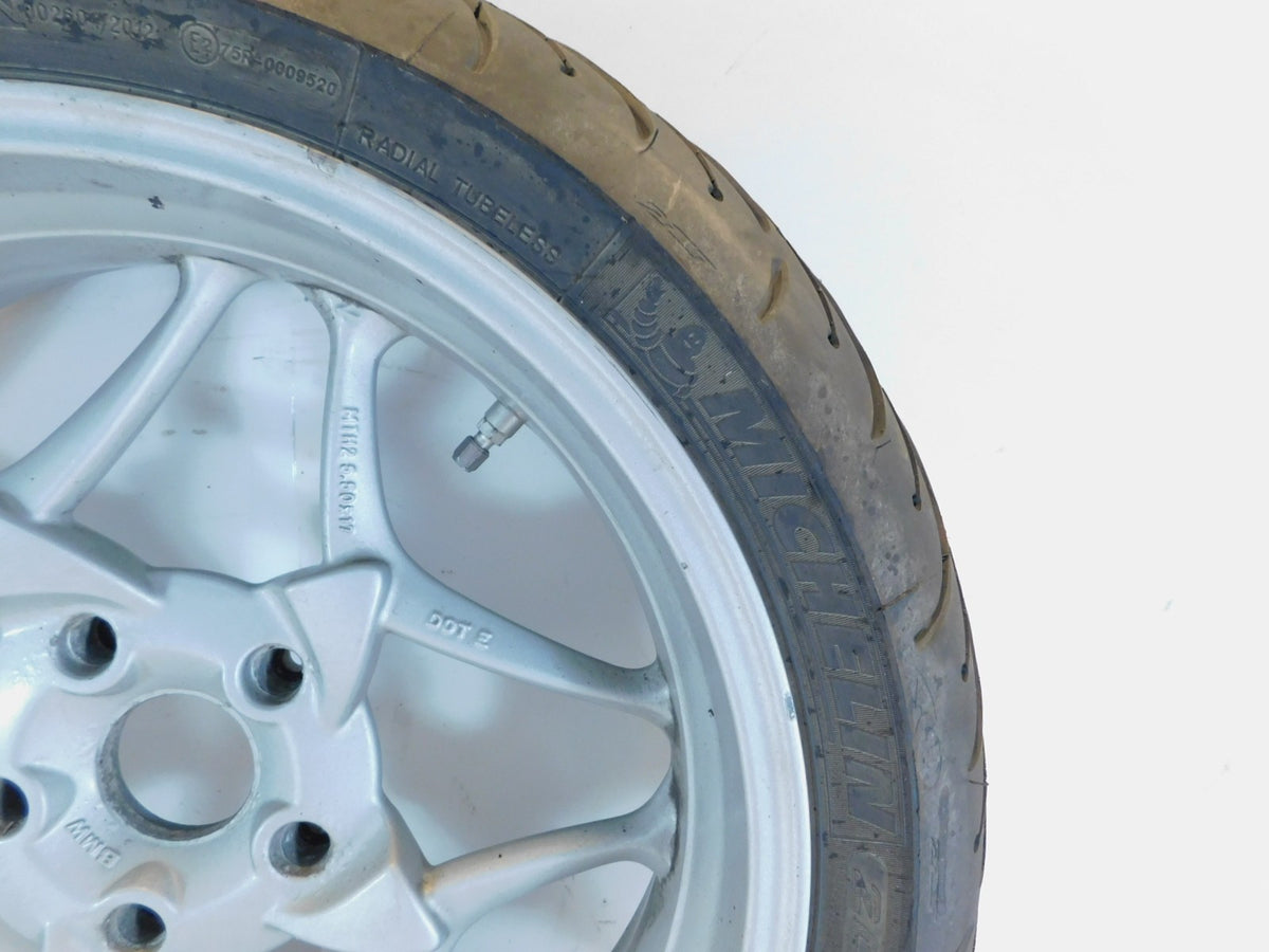2005-2013 BMW R1200RT R1200ST R1200 RT ST R900RT Silver Back Rear Wheel w/ Tire - C3 Cycle
