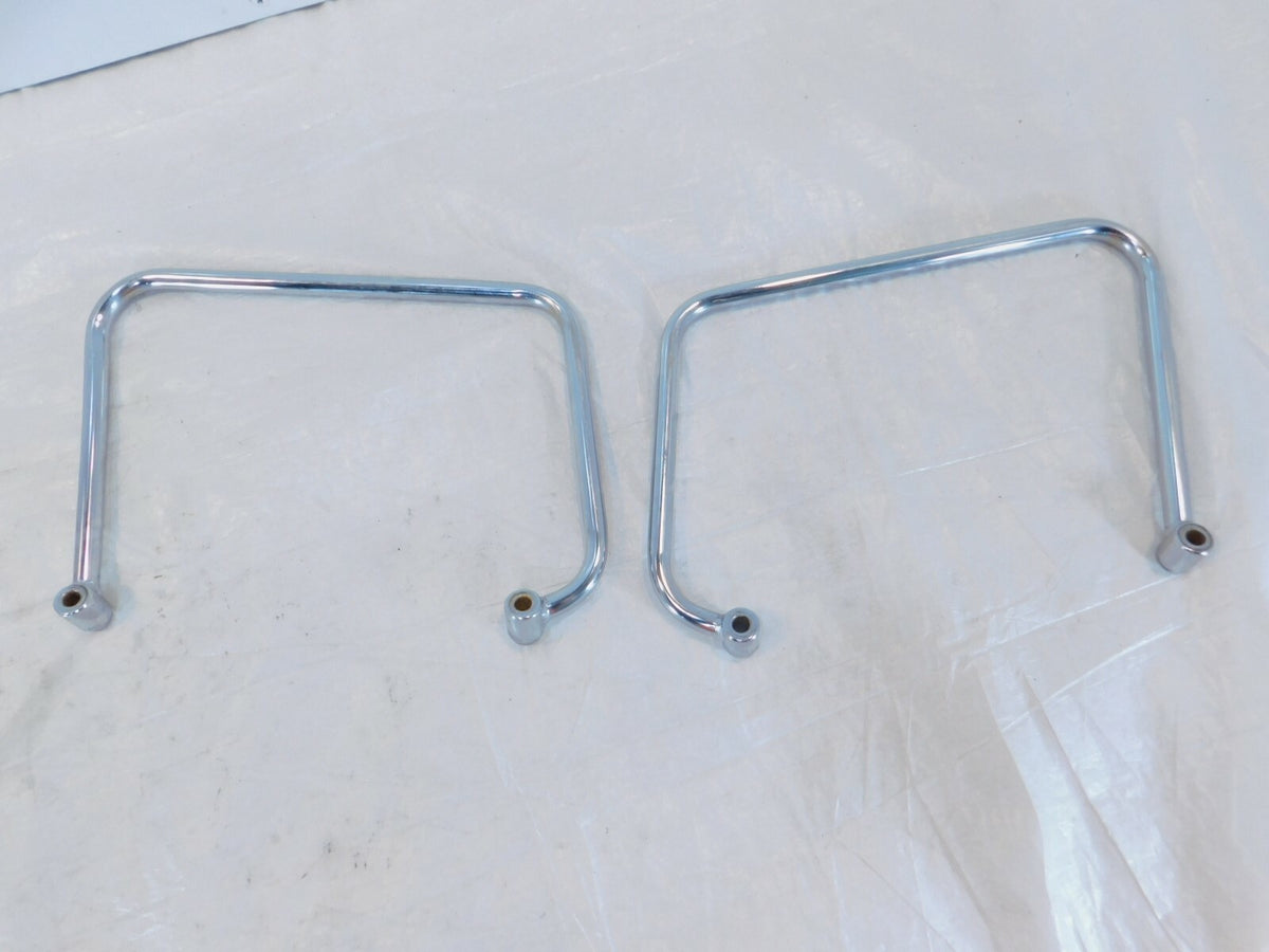 2001 Yamaha VStar 1100 XVS1100 Custom Rear Saddlebag Luggage Bracket Mount Rails - C3 Cycle