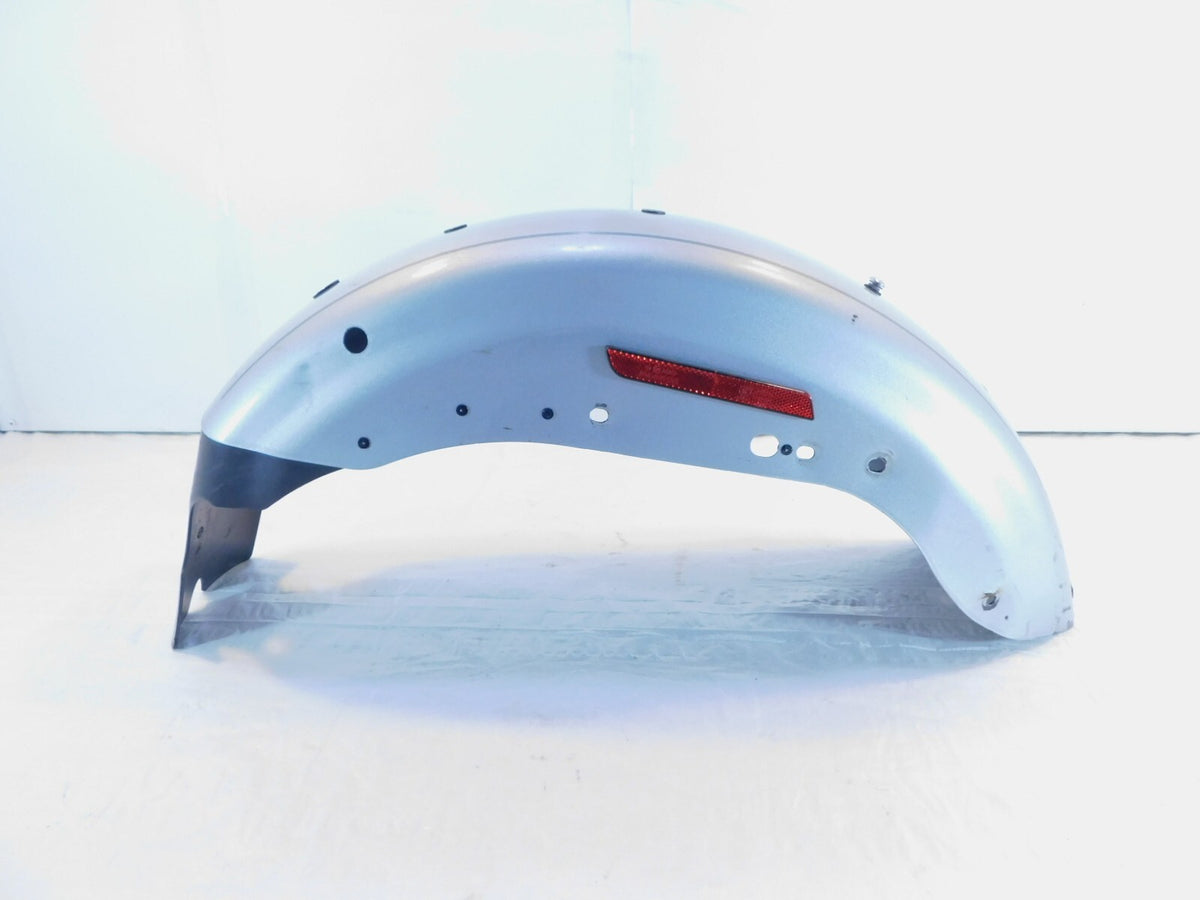 11-20 Harley Davidson Sportster XL1200C Custom Silver Rear Wheel Cover Fender - C3 Cycle