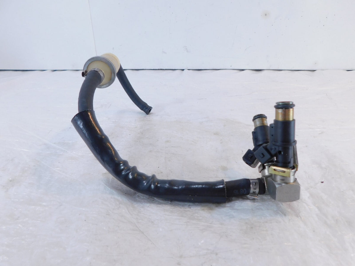 1999 Buell X1 Lightning Throttle Body Module Fuel Rail Injectors w/ Fuel Filter - C3 Cycle