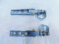 1999 Kawasaki Vulcan 1500 Classic Left & Right Front Crash Bar Foot Peg Footrest - C3 Cycle