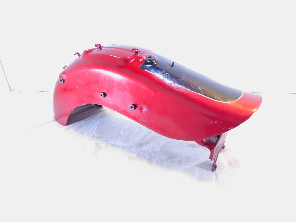 1992-1994 Honda VT1100 Shadow 1100 Red & Black Rear Wheel Mudguard Cover Fender - C3 Cycle