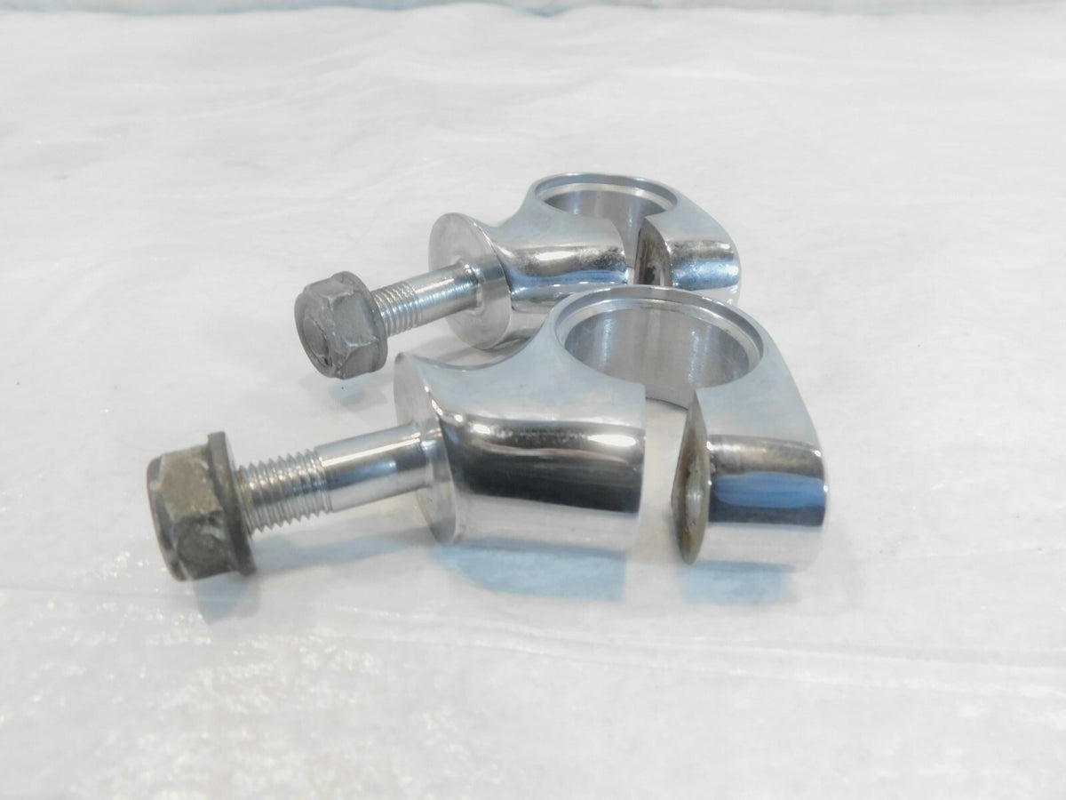 1987-1999 Kawasaki VN15SE Vulcan 88 1500A Handlebar Riser Clamp Mount Brackets - C3 Cycle